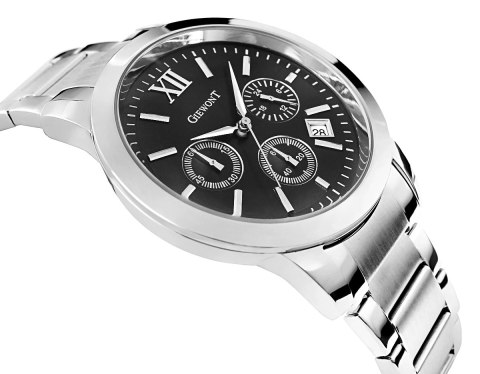 Zegarek Męski GIEWONT Apex Chrono GW6480-1 Chronograf Silver/Black Zegarek Męski GIEWONT Apex Chrono GW6480-1 Chronograf Silver/Black