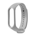 Pasek silikonowy do Xiaomi 5/6 - szary Pasek silikonowy do Xiaomi 5/6 - szary