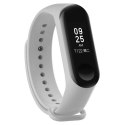 Pasek silikonowy do Xiaomi 5/6 - szary Pasek silikonowy do Xiaomi 5/6 - szary