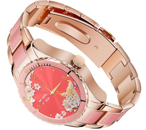 Smartwatch Damski Rubicon RNCE82 Różowy Smartwatch Damski Rubicon RNCE82 Różowy
