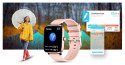 Smartwatch Giewont Dynamic SmartCall GW230-1 - Rose Gold/Powder Pink