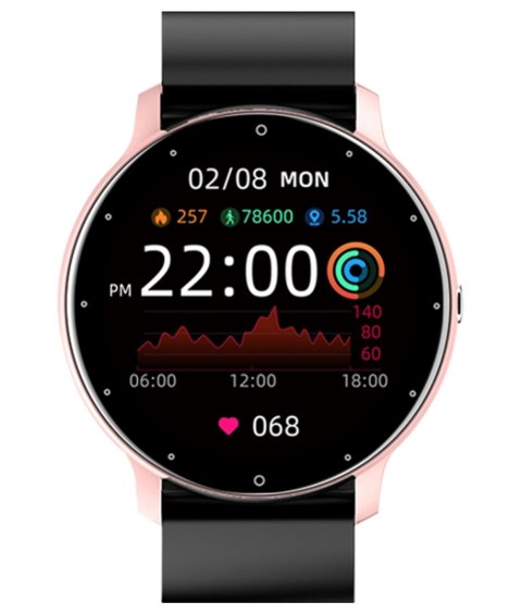 Smartwatch Giewont Sport Around GW120-3 - Rose Gold/Black Effect Smartwatch Giewont Sport Around GW120-3 - Rose Gold/Black Effect