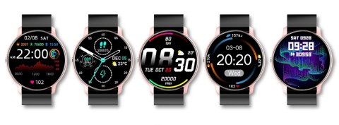 Smartwatch Giewont Sport Around GW120-3 - Rose Gold/Black Effect Smartwatch Giewont Sport Around GW120-3 - Rose Gold/Black Effect