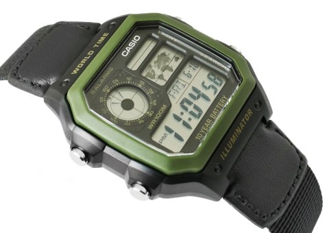 Zegarek CASIO AE-1200WHB-1BVDF + BOX Zegarek CASIO AE-1200WHB-1BVDF + BOX