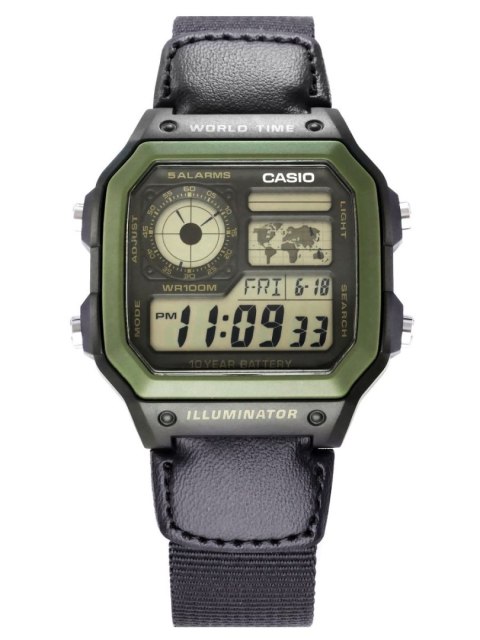 Zegarek CASIO AE-1200WHB-1BVDF + BOX Zegarek CASIO AE-1200WHB-1BVDF + BOX