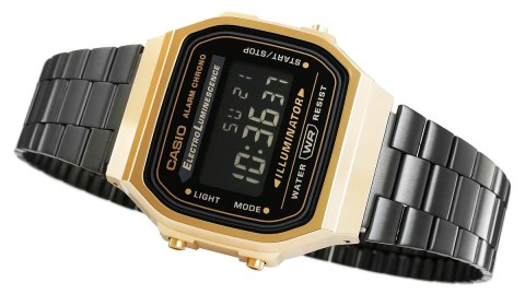 Zegarek Męski CASIO A168WEGB-1BEF + BOX Zegarek Męski CASIO A168WEGB-1BEF + BOX