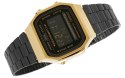 Zegarek Męski CASIO A168WEGB-1BEF + BOX Zegarek Męski CASIO A168WEGB-1BEF + BOX
