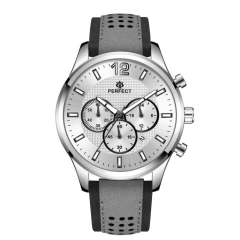 Zegarek Męski Perfect Chronograf CH01L-01 + Box Zegarek Męski Perfect Chronograf CH01L-01 + Box