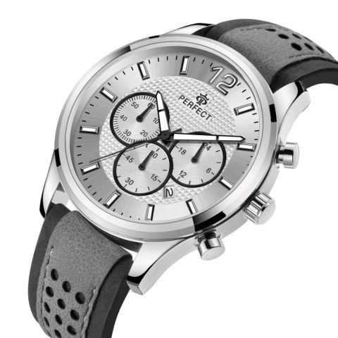 Zegarek Męski Perfect Chronograf CH01L-01 + Box Zegarek Męski Perfect Chronograf CH01L-01 + Box