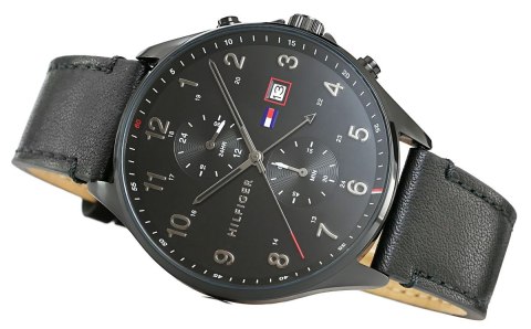 Zegarek Męski Tommy Hilfiger West 1791711 + BOX Zegarek Męski Tommy Hilfiger West 1791711 + BOX