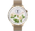 Smartwatch Damski Rubicon RNCF02-2 Złoty + Pasek Różowy