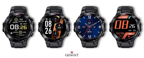 Smartwatch Giewont Pionier GPS GW460-1 - Carbon Smartwatch Giewont Pionier GPS GW460-1 - Carbon