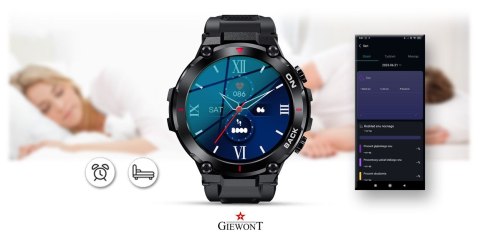Smartwatch Giewont Pionier GPS GW460-1 - Carbon Smartwatch Giewont Pionier GPS GW460-1 - Carbon