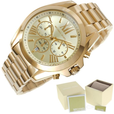 Zegarek Damski Michael Kors Bradshaw MK5605 + BOX Zegarek Damski Michael Kors Bradshaw MK5605 + BOX
