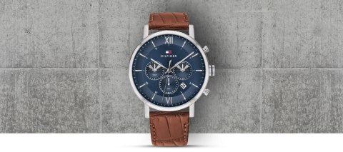 Zegarek Męski Tommy Hilfiger Evan 1710393 + BOX Zegarek Męski Tommy Hilfiger Evan 1710393 + BOX