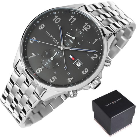 Zegarek Męski Tommy Hilfiger West 1791707 + BOX Zegarek Męski Tommy Hilfiger West 1791707 + BOX