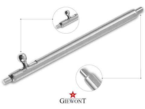 Teleskop GIEWONT Stalowy 20 mm do Pasek/Bransoleta SMARTWATCH GWT20 Teleskop GIEWONT Stalowy 20 mm do Pasek/Bransoleta SMARTWATCH GWT20