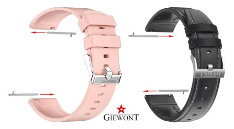 Teleskop GIEWONT Stalowy 20 mm do Pasek/Bransoleta SMARTWATCH GWT20 Teleskop GIEWONT Stalowy 20 mm do Pasek/Bransoleta SMARTWATCH GWT20