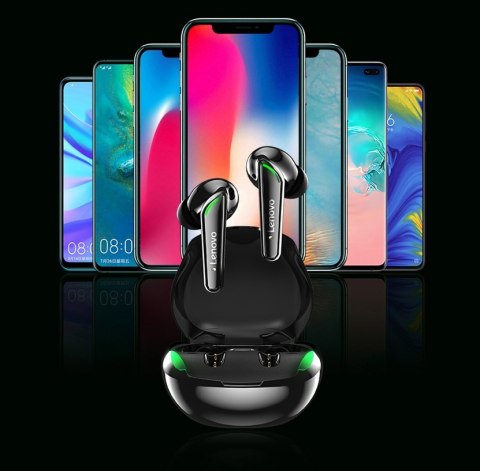 Słuchawki bezprzewodowe douszne Lenovo Thinkplus LivePods XT92 Czarne Słuchawki bezprzewodowe douszne Lenovo Thinkplus LivePods XT92 Czarne