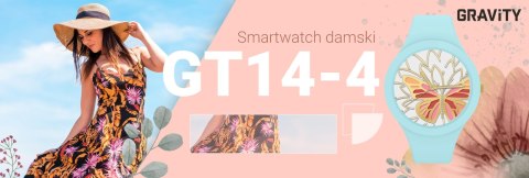 Smartwatch Damski Gravity GT14-4 Smartwatch Damski Gravity GT14-4