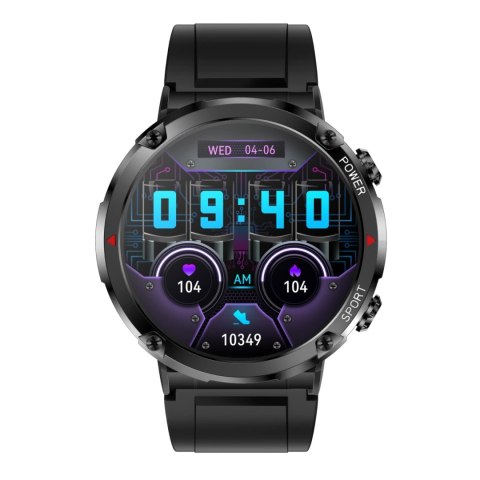 Smartwatch Gravity GT21-6 + Czerwony Pasek Silikonowy Smartwatch Gravity GT21-6 + Czerwony Pasek Silikonowy
