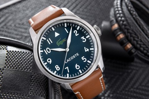 Zegarek Męski LACOSTE Adventurer 2011301 + BOX Zegarek Męski LACOSTE Adventurer 2011301 + BOX