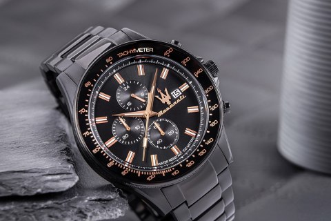 Zegarek Męski MASERATI Sfida R8873640011 + BOX Zegarek Męski MASERATI Sfida R8873640011 + BOX