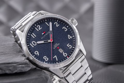 Zegarek Męski Tommy Hilfiger Forrest 1710563 + BOX Zegarek Męski Tommy Hilfiger Forrest 1710563 + BOX