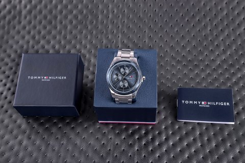 Zegarek Męski Tommy Hilfiger Tyler 1710532 + BOX Zegarek Męski Tommy Hilfiger Tyler 1710532 + BOX
