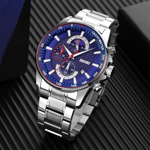 Zegarek Męski Skmei 9250SIBU + BOX Zegarek Męski Skmei 9250SIBU + BOX