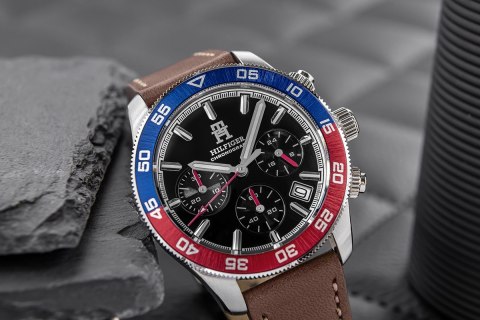 Zegarek Męski Tommy Hilfiger TH85 Chronograph 1792166 + BOX Zegarek Męski Tommy Hilfiger TH85 Chronograph 1792166 + BOX