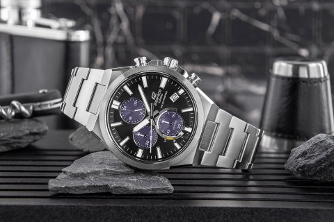 Zegarek Męski CASIO EDIFICE Solar EFS-S630D-1AVUEF + BOX Zegarek Męski CASIO EDIFICE Solar EFS-S630D-1AVUEF + BOX