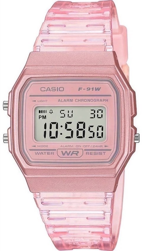 Zegarek Damski CASIO F-91WS-4DF + BOX Zegarek Damski CASIO F-91WS-4DF + BOX
