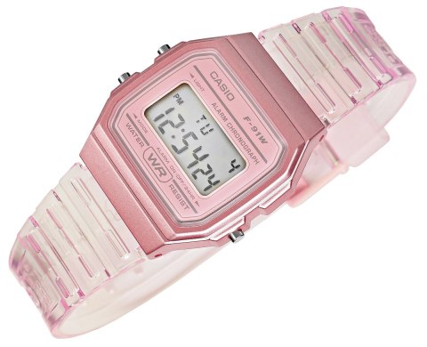 Zegarek Damski CASIO F-91WS-4DF + BOX Zegarek Damski CASIO F-91WS-4DF + BOX
