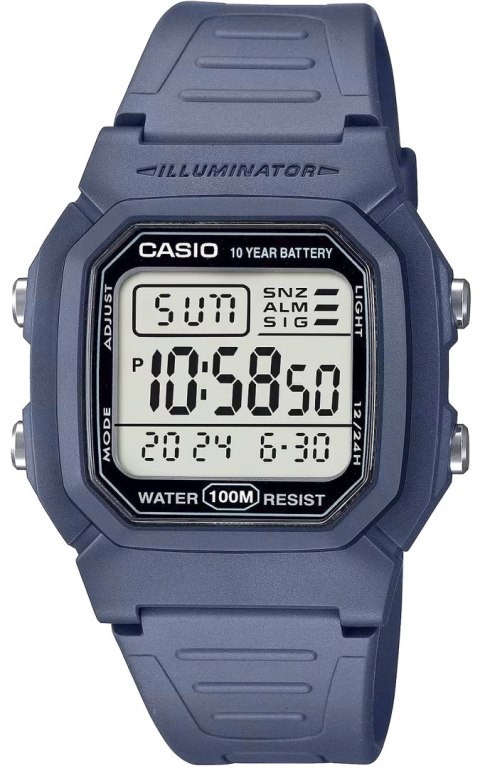 Zegarek Męski CASIO W-800H-2AVDF + BOX Zegarek Męski CASIO W-800H-2AVDF + BOX