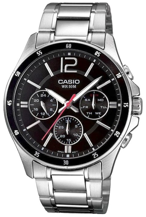 Zegarek Męski Casio MTP-1374D-1AVDF + BOX Zegarek Męski Casio MTP-1374D-1AVDF + BOX
