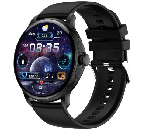 Smartwatch Damski Rubicon RNCF35 BLACK Bransoleta + Pasek Smartwatch Damski Rubicon RNCF35 BLACK Bransoleta + Pasek
