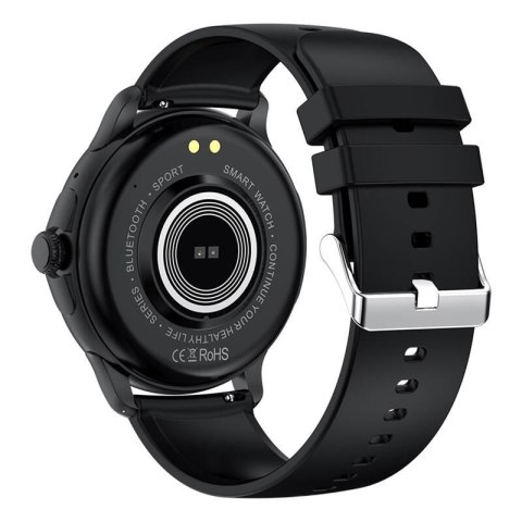 Smartwatch Damski Rubicon RNCF35 BLACK Bransoleta + Pasek Smartwatch Damski Rubicon RNCF35 BLACK Bransoleta + Pasek