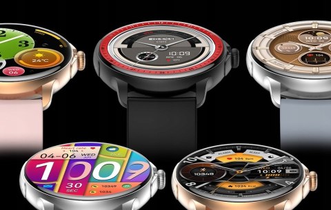 Smartwatch Damski Rubicon RNCF35 BLACK Bransoleta + Pasek Smartwatch Damski Rubicon RNCF35 BLACK Bransoleta + Pasek