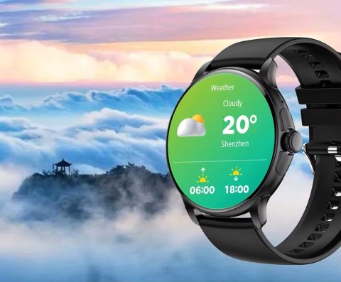 Smartwatch Damski Rubicon RNCF35 BLACK Bransoleta + Pasek Smartwatch Damski Rubicon RNCF35 BLACK Bransoleta + Pasek