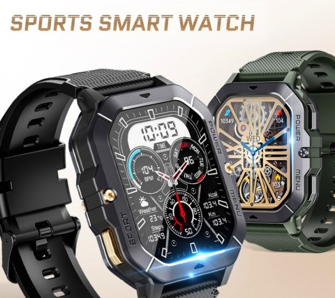 Smartwatch Męski Rubicon RNCF23-1 BLACK Smartwatch Męski Rubicon RNCF23-1 BLACK