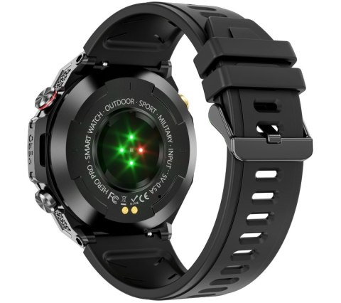 Smartwatch Męski Rubicon RNCF37-1 GPS BLACK Smartwatch Męski Rubicon RNCF37-1 GPS BLACK