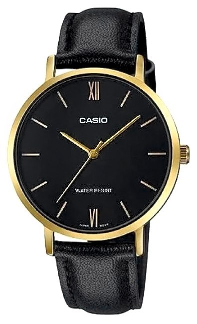 Zegarek Damski Casio LTP-VT01GL-1BUDF + BOX Zegarek Damski Casio LTP-VT01GL-1BUDF + BOX