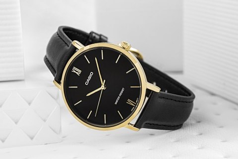 Zegarek Damski Casio LTP-VT01GL-1BUDF + BOX Zegarek Damski Casio LTP-VT01GL-1BUDF + BOX