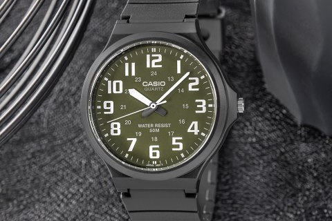 Zegarek Męski CASIO MW-240-3BVDF + BOX Zegarek Męski CASIO MW-240-3BVDF + BOX