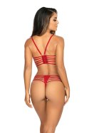 Biustonosz Półgorset Model V-10071 Sensual Paradise Red - Axami Axami Biustonosz Półgorset Model V-10071 Sensual Paradise Red - Axami Axami