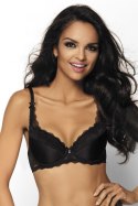 Biustonosz push up Biustonosz Push-up Model 0129/11 Gaila Black - Mat Mat Biustonosz push up Biustonosz Push-up Model 0129/11 Gaila Black - Mat Mat