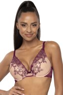 Biustonosz push up Biustonosz Push-up Model Maureen M-3808/11/1 Beige/Violet - Mat Mat Biustonosz push up Biustonosz Push-up Model Maureen M-3808/11/1 Beige/Violet - Mat Mat