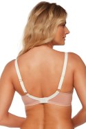 Biustonosz Soft Biustonosz Semi-Soft Model Luiza 1242 Ecru/Mocca - Gaia Gaia Biustonosz Soft Biustonosz Semi-Soft Model Luiza 1242 Ecru/Mocca - Gaia Gaia