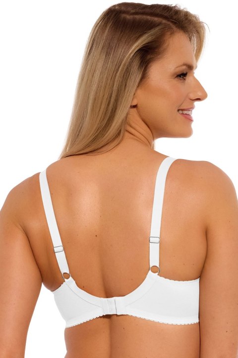 Biustonosz Soft Biustonosz Semi-Soft Model Maja 1300 White - Gaia Gaia Biustonosz Soft Biustonosz Semi-Soft Model Maja 1300 White - Gaia Gaia